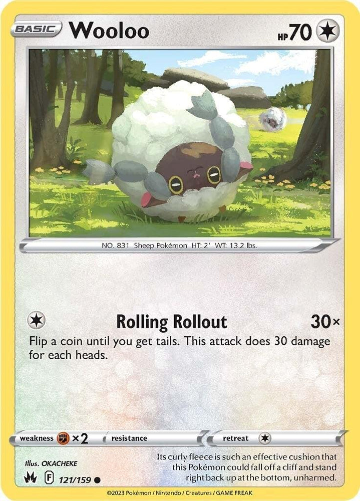 Wooloo (121/159) [Sword & Shield: Crown Zenith] (Online Only)