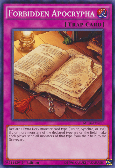 Forbidden Apocrypha [MP16-EN230] Common (ONLINE ORDER ONLY)