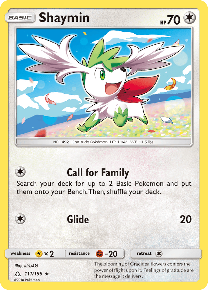 Shaymin (111/156) [Sun & Moon: Ultra Prism] (Online Only)