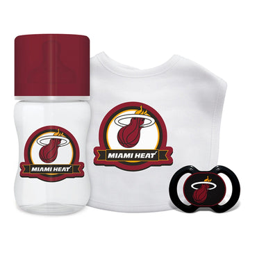 Miami Heat - 3-Piece Baby Gift Set (ONLINE ORDER ONLY)
