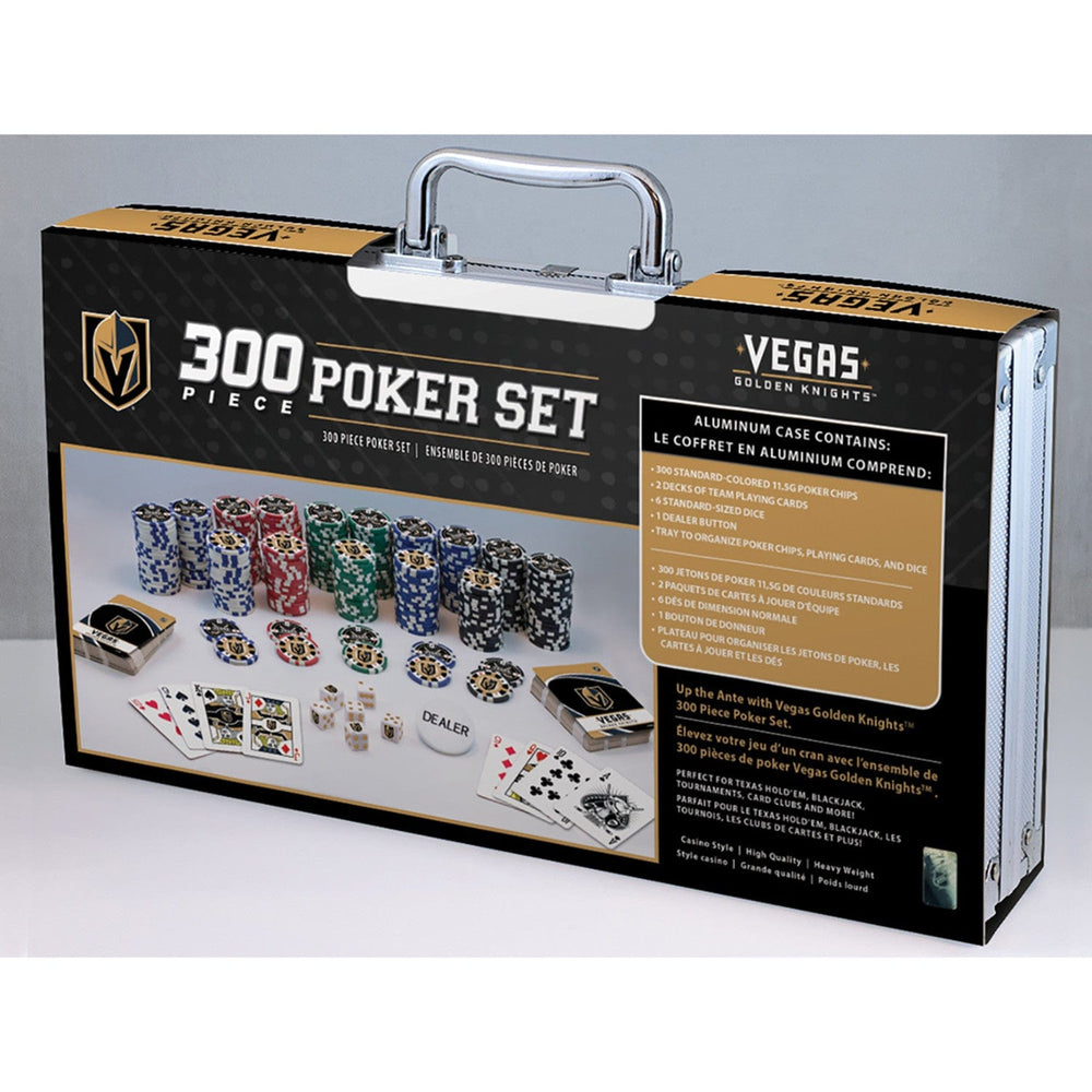 Las Vegas Golden Knights 300 Piece Poker Set (ONLINE ORDER ONLY)