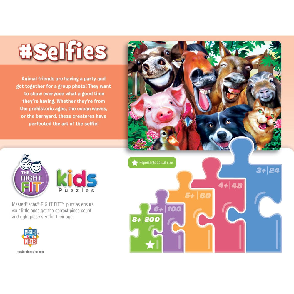 Selfies - Barnyard Besties 200 Piece Jigsaw Puzzle (ONLINE ORDER ONLY)