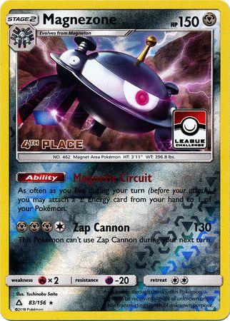 Magnezone (83/156) (League Promo 4th Place) [Sun & Moon: Ultra Prism] (Online Only)