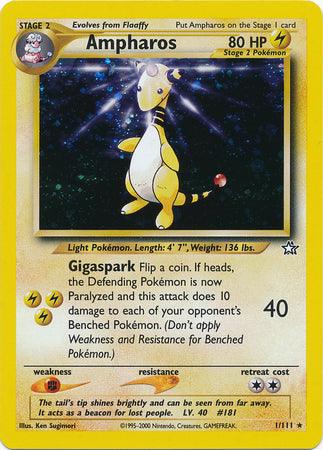 Ampharos (1/111) [Neo Genesis Unlimited] (Online Only)