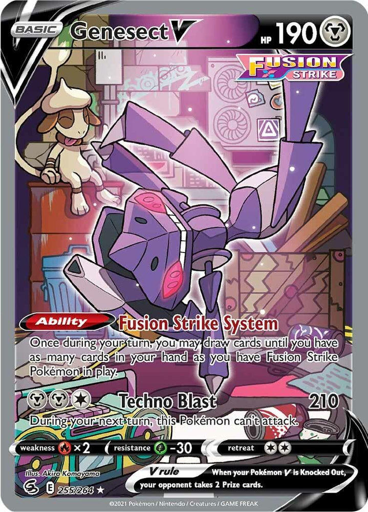Genesect V (255/264) [Sword & Shield: Fusion Strike] (Online Only)