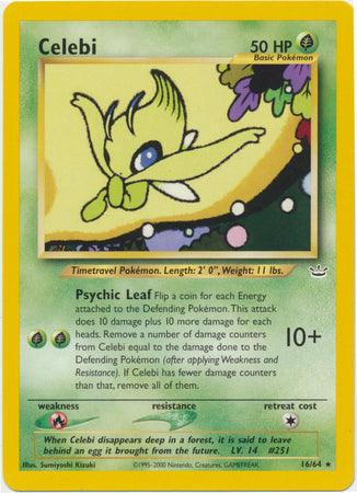 Celebi (16/64) [Neo Revelation Unlimited] (Online Only)