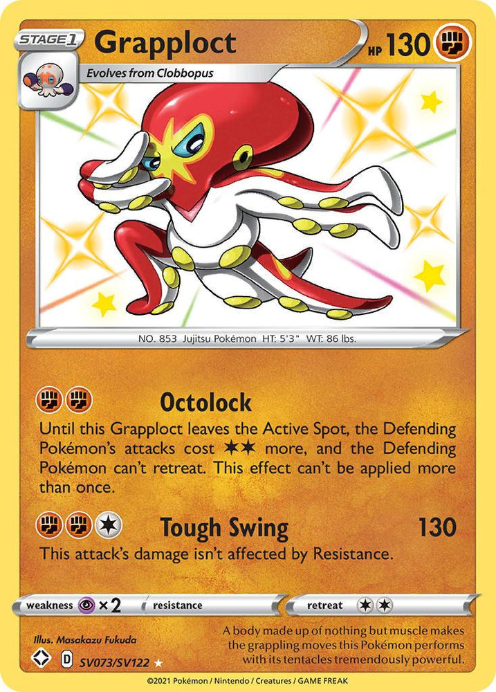 Grapploct (SV073/SV122) [Sword & Shield: Shining Fates] (Online Only)