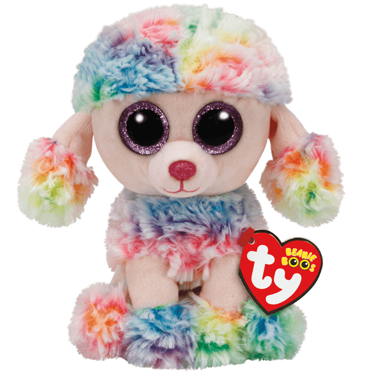 Ty Beanie Boo: Rainbow (Small) (ONLINE ORDER ONLY)