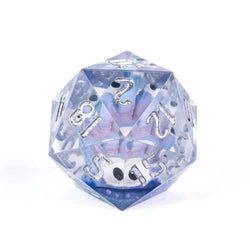 Purple Beholder 22mm D20 DND Roll a D20 Dice Handmade Sharp Resin (Online Only)