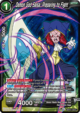 Demon God Salsa, Preparing to Fight (BT17-126) [Ultimate Squad] (ONLINE ORDER ONLY)