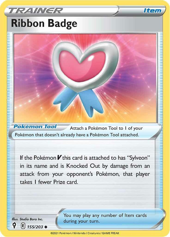 Ribbon Badge (155/203) [Sword & Shield: Evolving Skies] (Online Only)