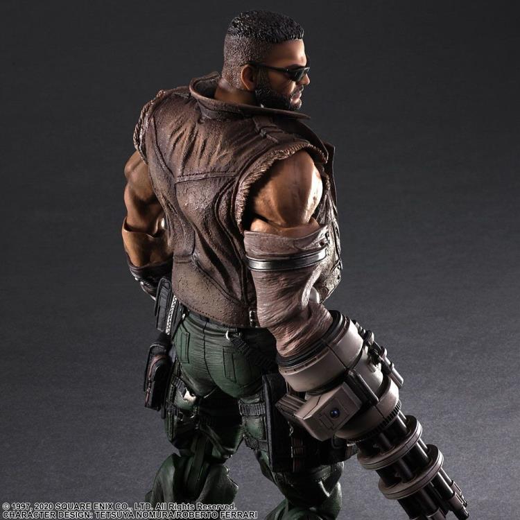 SQUARE ENIX: FINAL FANTASY® VII REMAKE PLAY ARTS -KAI- ™ - Barret Wallace (Version 2) Action Figure (ONLINE ORDER ONLY)