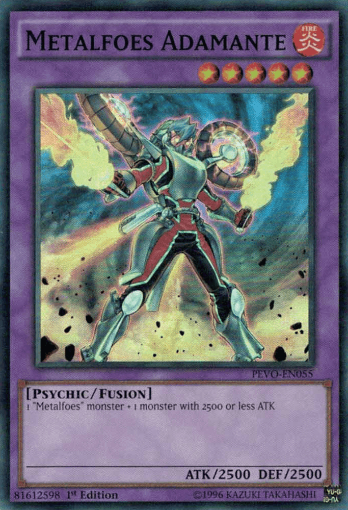Metalfoes Adamante [PEVO-EN055] Super Rare (ONLINE ORDER ONLY)