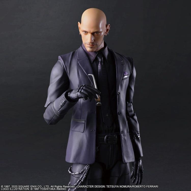 [PRE-ORDER] SQUARE ENIX: FINAL FANTASY® VII REMAKE PLAY ARTS -KAI- ™ - Rude Action Figure (ONLINE ORDER ONLY)