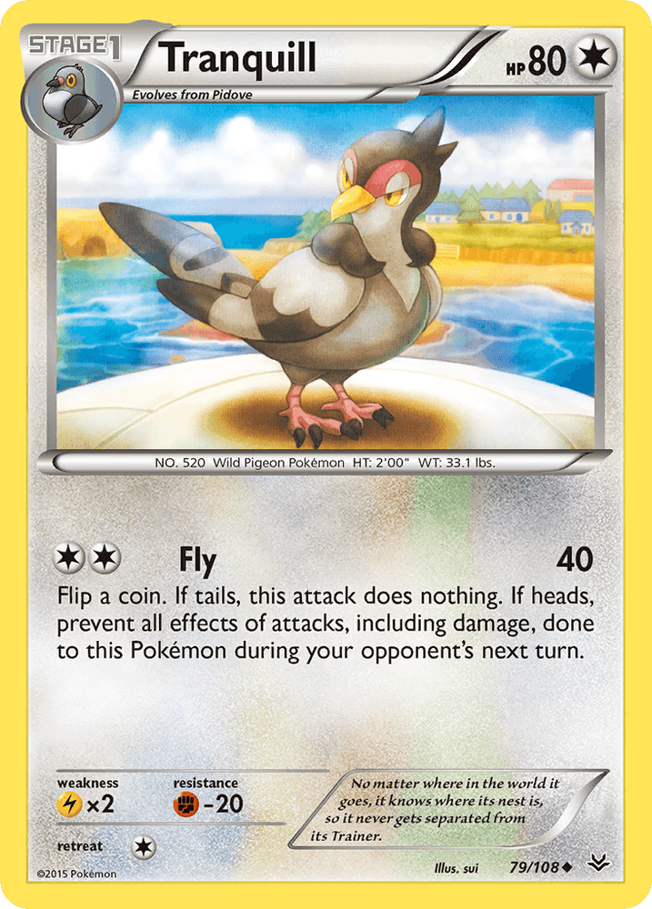 Tranquill (79/108) [XY: Roaring Skies] (Online Only)