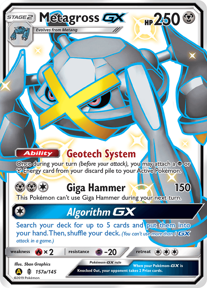 Metagross GX (157a/145) [Alternate Art Promos] (Online Only)