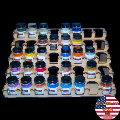 Paint Rack - 32mm Model Master - Mission Models (Online Order Only) (Online Order Only)