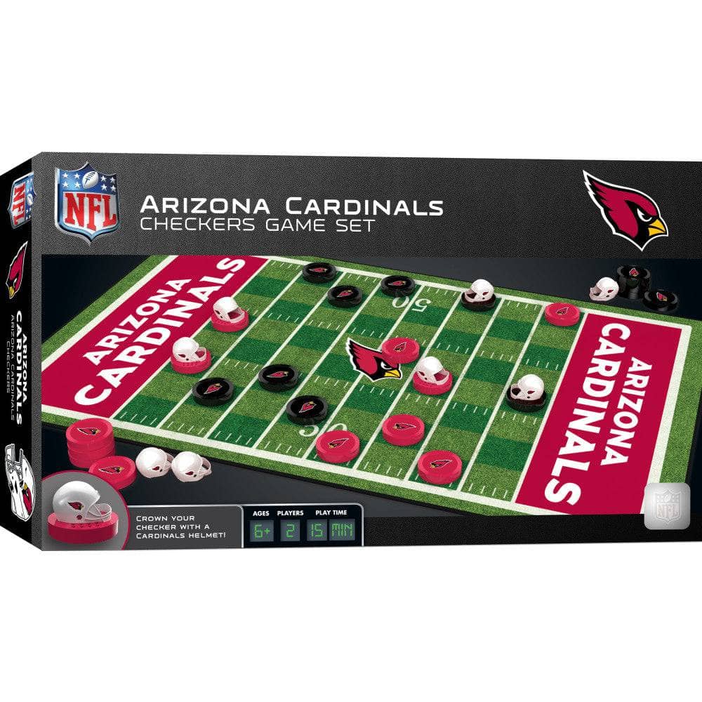 Arizona Cardinals Checkers Board Game (ONLINE ORDER ONLY)