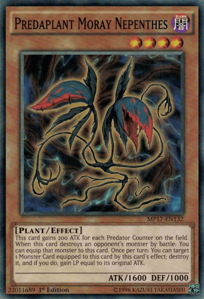Predaplant Moray Nepenthes [MP17-EN132] Common (ONLINE ORDER ONLY)