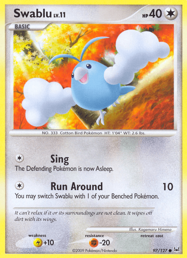 Swablu (97/127) [Platinum: Base Set] (Online Only)