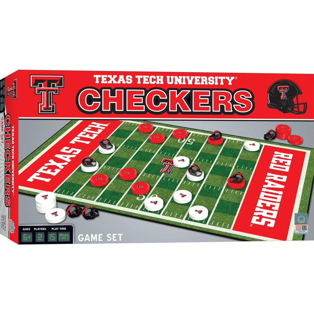 Texas Tech Red Raiders Checkers Board Game (ONLINE ORDER ONLY)