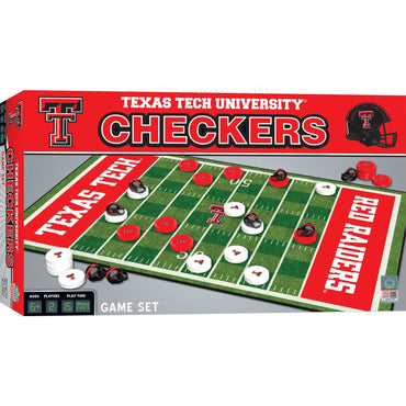 Texas Tech Red Raiders Checkers Board Game (ONLINE ORDER ONLY)