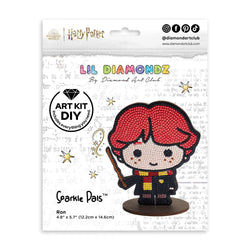 Diamond Art Club – Sparkle Pals Ron Weasley Licensed Harry Potter Diamond Painting (Round Drill, 4.8" x 5.7") (ONLINE ORDER ONLY)