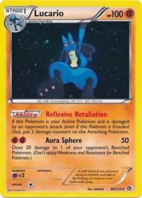 Lucario (80/113) (Cosmos Holo) [Black & White: Legendary Treasures] (Online Only)