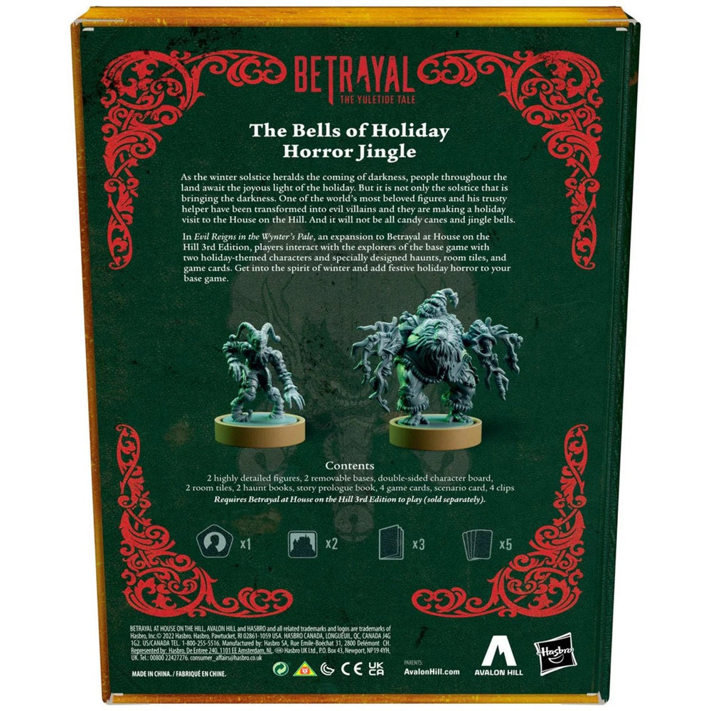 Betrayal at House on the Hill: Evil Reigns in the Wynter's Pale - The Yuletide Tale expansion pack (ONLINE ORDER ONLY)