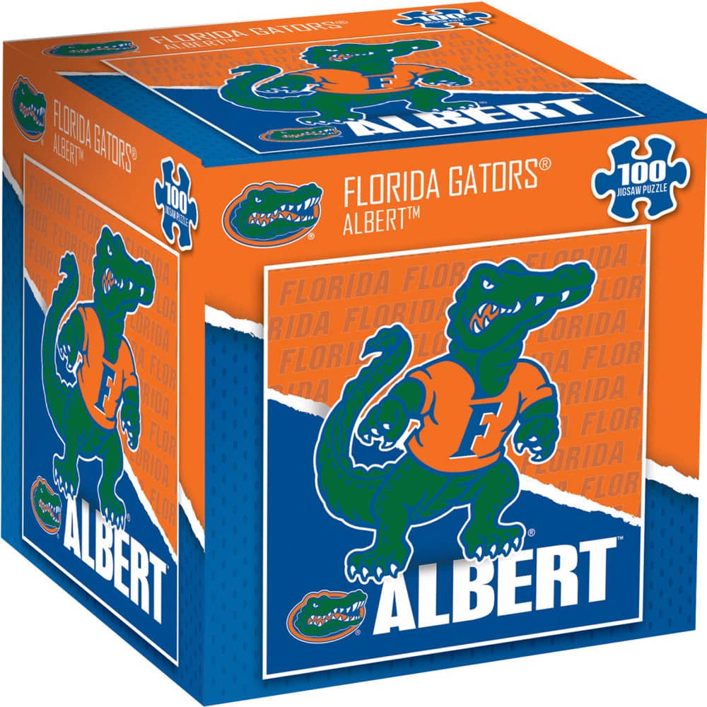 Florida Gators - NCAA Mascot 100 Piece Jigsaw Puzzle