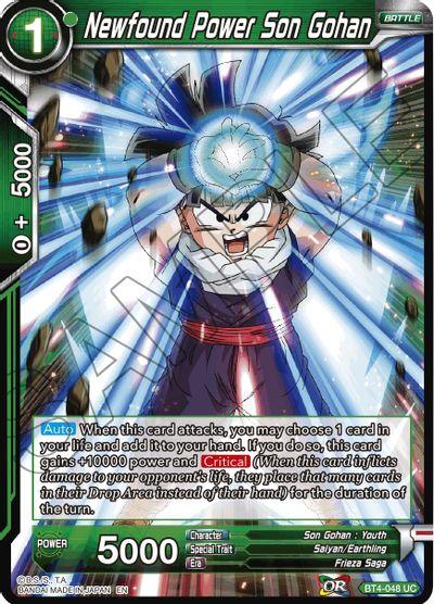 Newfound Power Son Gohan (Reprint) (BT4-048) [Battle Evolution Booster] (ONLINE ORDER ONLY)