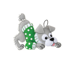 Bucilla Dogs in Ugly Sweaters Felt Ornament Kit – Set of 5 Christmas Dog Ornaments (ONLINE ORDER ONLY)