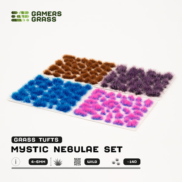 Gamers Grass Tufts: Mystic Nebulae Set- Wild (ONLINE ORDER ONLY)