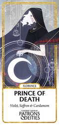 Cantrip Candles - Florence, Prince of Death 16 oz. (ONLINE ORDER ONLY)
