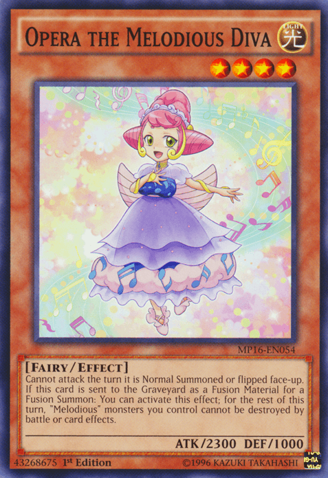 Opera the Melodious Diva [MP16-EN054] Common (ONLINE ORDER ONLY)