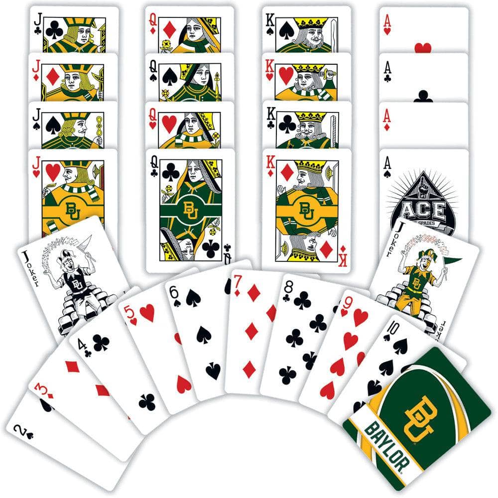 Baylor Bears Playing Cards - 54 Card Deck (ONLINE ORDER ONLY)