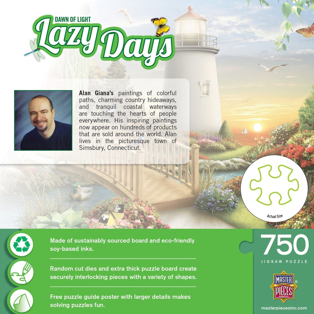 Lazy Days - Dawn of Light 750 Piece Jigsaw Puzzle (ONLINE ORDER ONLY)