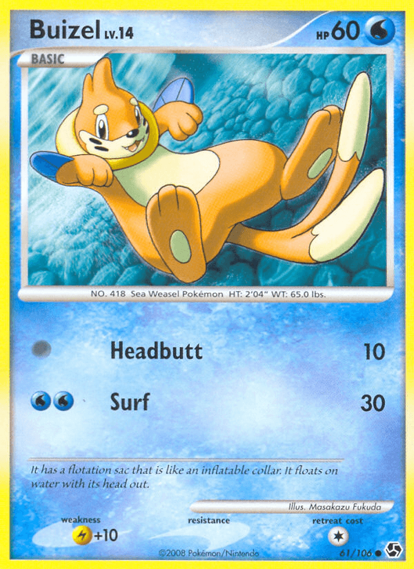 Buizel (61/106) [Diamond & Pearl: Great Encounters] (Online Only)