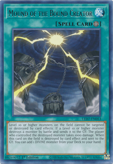 Mound of the Bound Creator [LED7-EN053] Rare (ONLINE ORDER ONLY)