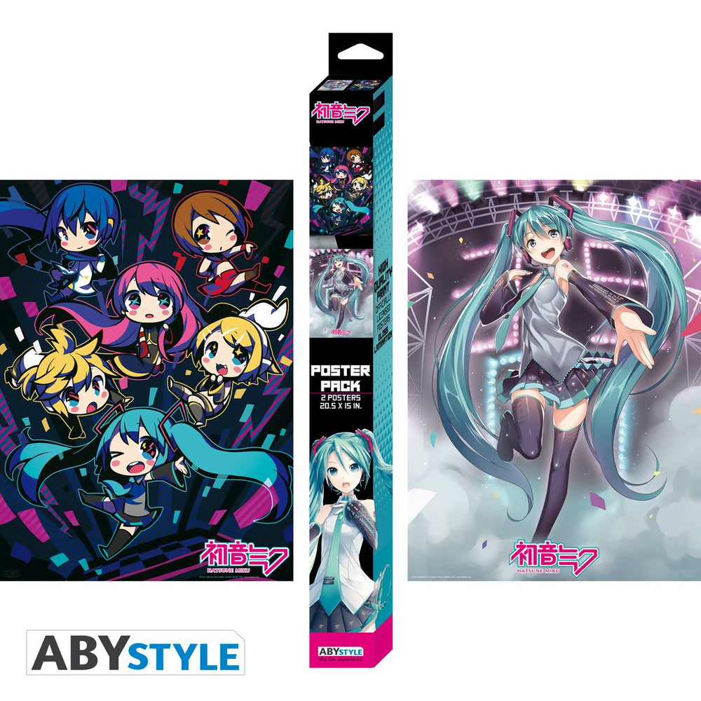Vocaloid Hatsune Miku Boxed Poster 2-Pack (ONLINE ORDER ONLY)