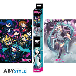 Vocaloid Hatsune Miku Boxed Poster 2-Pack (ONLINE ORDER ONLY)