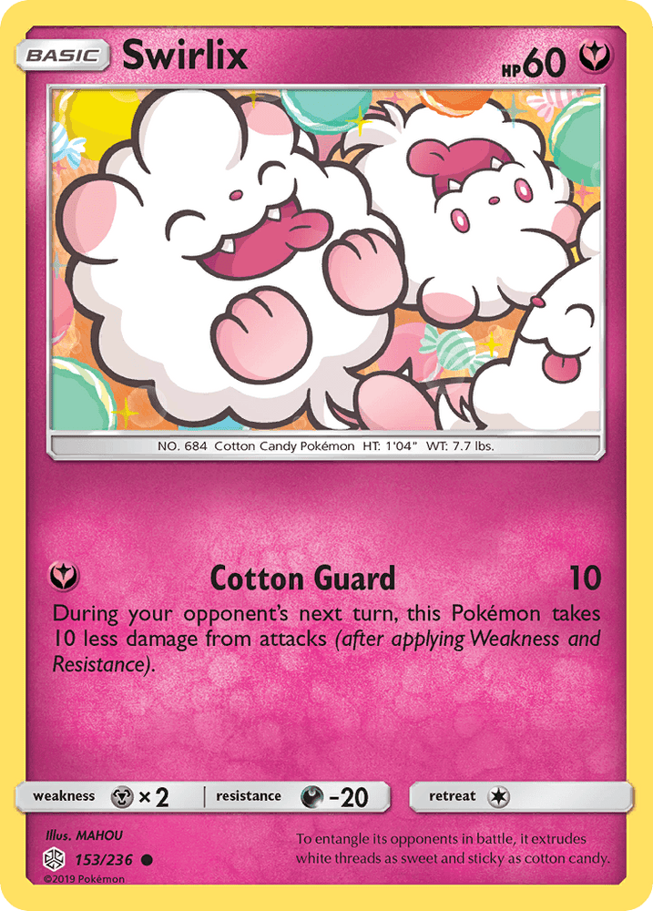 Swirlix (153/236) [Sun & Moon: Cosmic Eclipse] (Online Only)