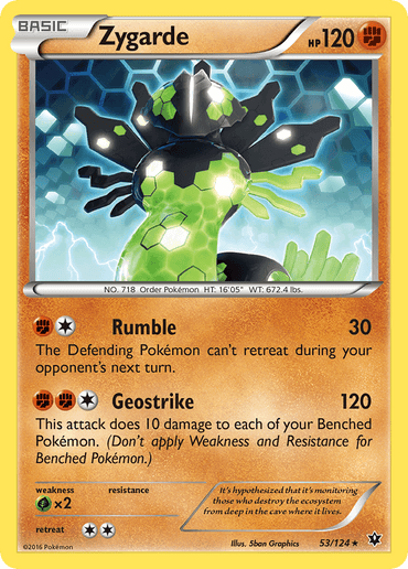 Zygarde (53/124) [XY: Fates Collide] (Online Only)
