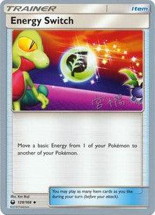 Energy Switch (129/168) (Pikarom Judge - Haruki Miyamoto) [World Championships 2019] (Online Only)