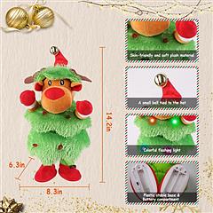 Electric Dancing Singing Plush Elk Toy (ONLINE ORDER ONLY)