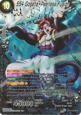 SS4 Gogeta, Peerless Fusion (BT10-154) [Rise of the Unison Warrior 2nd Edition] (ONLINE ORDER ONLY)