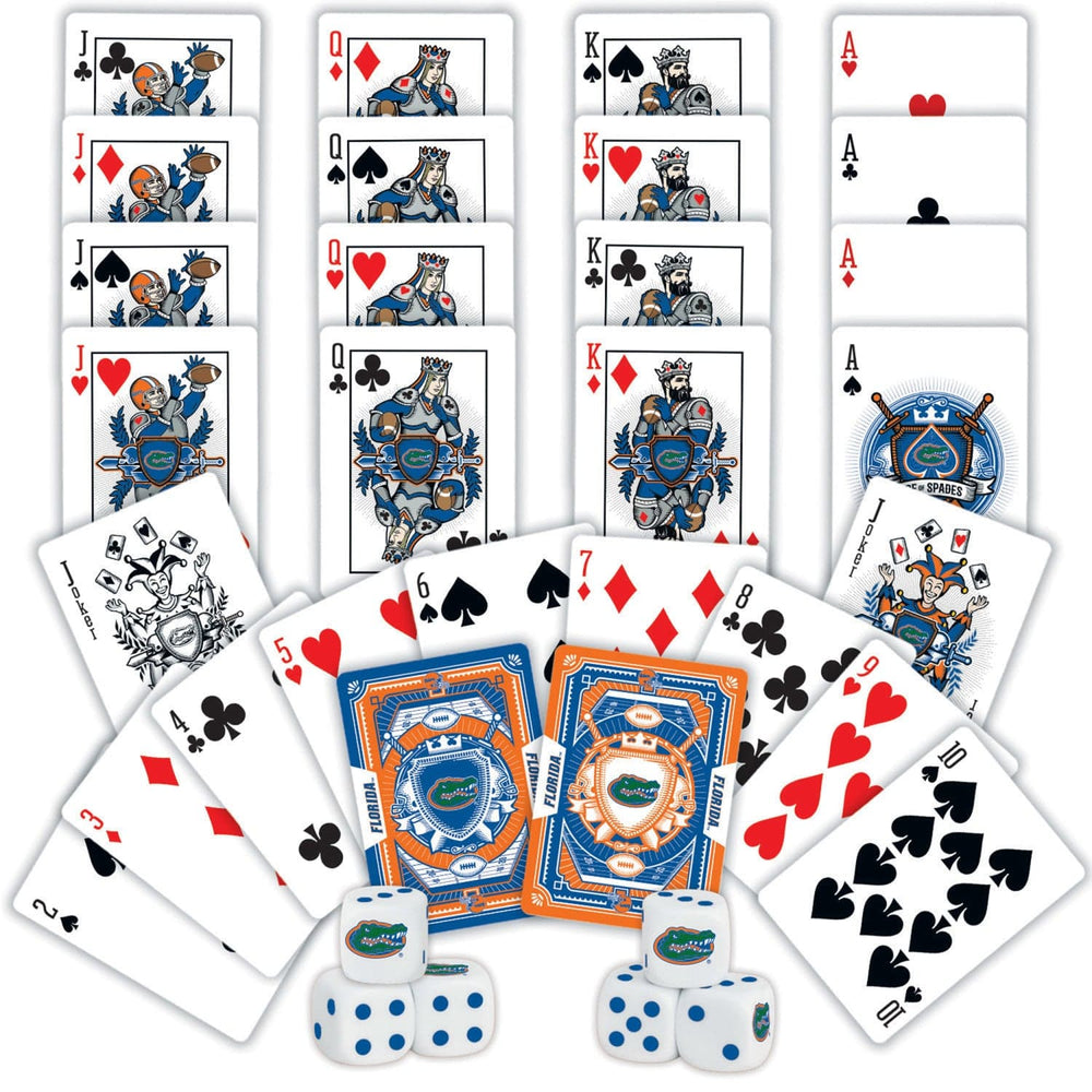Florida Gators - 2-Pack Playing Cards & Dice Set (ONLINE ORDER ONLY)