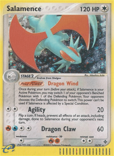 Salamence (10/97) [EX: Dragon] (Online Only)