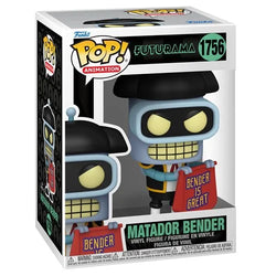Futurama Matador Bender Funko Pop! Vinyl Figure #1756 (ONLINE ORDER ONLY)