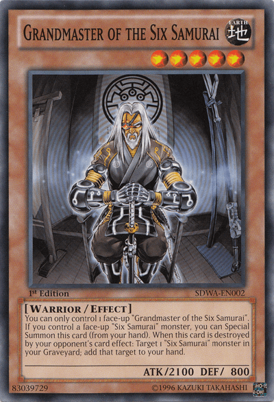 Grandmaster of the Six Samurai [SDWA-EN002] Common (ONLINE ORDER ONLY)